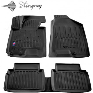 KIA Sportage SL 2010-2015, 5 vnt. Stingray 3D salono kilimėliai