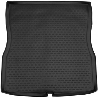 Guminis bagažinės 3D kilimėlis TESLA Model S 2017-> (rear trunk) Liftback / paaukštintais kraštais