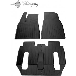 TESLA Model X (6 vietų) 2015-> Stingray salono kilimėliai
