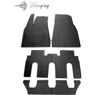 TESLA Model X (7 vietų) 2015-> Stingray salono kilimėliai