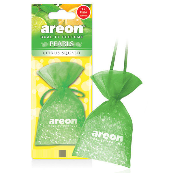 AREON Pearls Lemon Squash oro gaiviklis