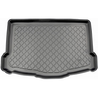 Bagažinės kilimėlis Nissan Qashqai 2014-2021 (apatinė dalis / su plonu atsarginiu ratu)