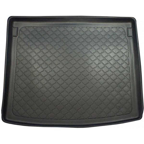 Bagažinės kilimėlis Volkswagen Caddy Life (Comfortline, Trendline) 2004-2020 (5 vietų / plastic-coated trunk walls)