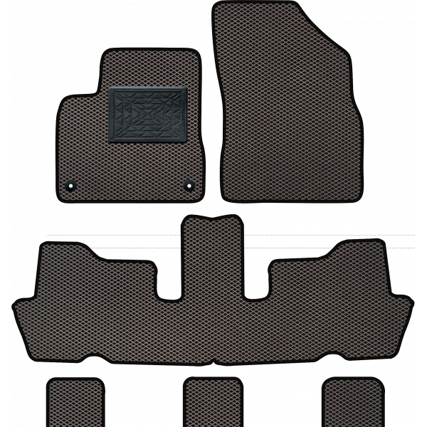 Citroen C4 Picasso I 2006-2013 EVA salono kilimėliai