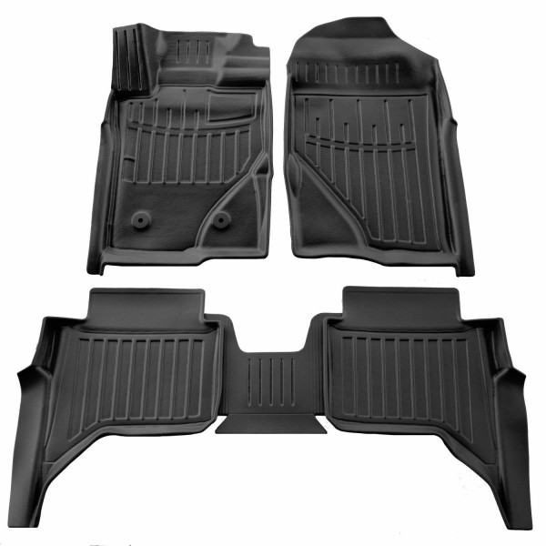 FORD Ranger P703 2022-> 5 pc. Stingray 3D salono kilimėliai