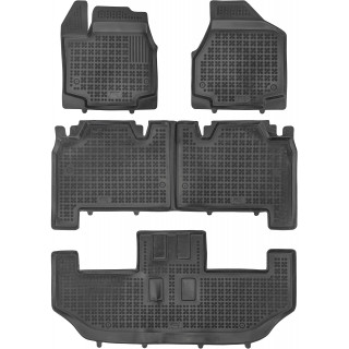 Guminiai kilimėliai Chrysler Pacifica II 2016-2021 (7/8 vietų, Stow'n Go)
