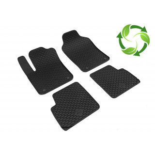 Guminiai kilimėliai Fiat 500 (2007-2015), (2015->), 4pc,