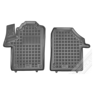 Guminiai kilimėliai Mercedes Vito III W447 priekiniai, with an extra material on the driver side, facelift 2024-> (1 eilė, with an extra material on the driver side, facelift)