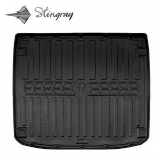 Guminis bagažinės 3D kilimėlis AUDI A4 B9 2015-> (universalas) / 6030151 / paaukštintais kraštais