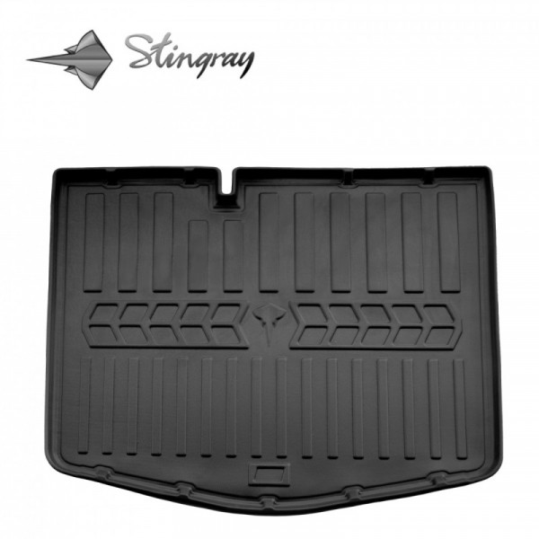Guminis bagažinės 3D kilimėlis NISSAN Juke II F16 2019-> (lower trunk) / 6014111 / paaukštintais kraštais