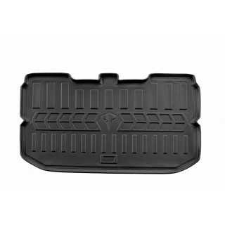 Guminis bagažinės 3D kilimėlis NISSAN Note E11 2004-2013 (lower trunk) / 6014341 / paaukštintais kraštais