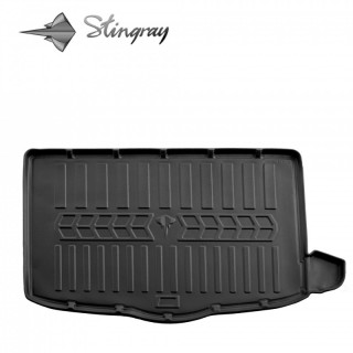 Guminis bagažinės 3D kilimėlis NISSAN QASHQAI J11 2014-2021 (lower trunk) / 6014241 / paaukštintais kraštais