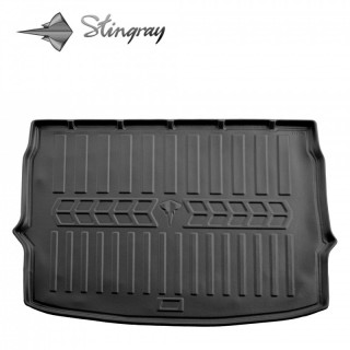 Guminis bagažinės 3D kilimėlis NISSAN QASHQAI J11 2014-2021 (upper trunk) / 6014231 / paaukštintais kraštais