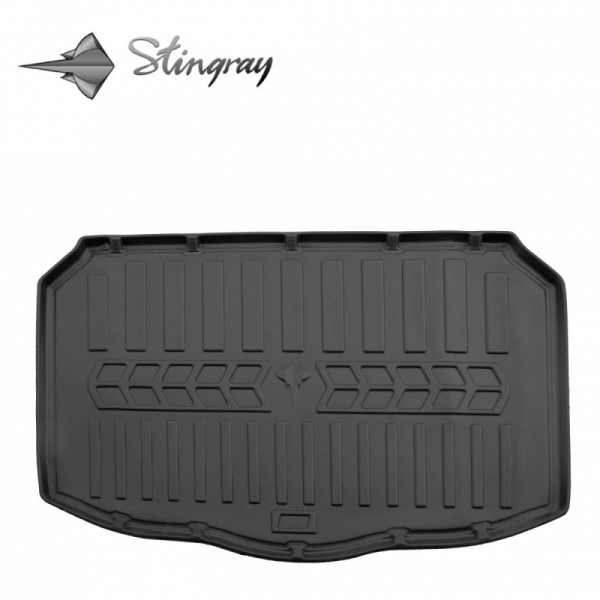 Guminis bagažinės 3D kilimėlis NISSAN QASHQAI J12 2021-> (lower trunk) / 6014041 / paaukštintais kraštais
