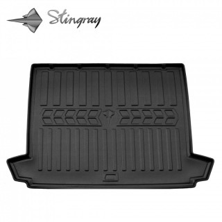 Guminis bagažinės 3D kilimėlis RENAULT Clio III 2005-2012 (universal/upper boot) / 6018221 / paaukštintais kraštais