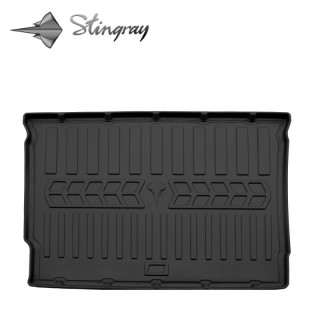 Guminis bagažinės 3D kilimėlis RENAULT ZOE 2018-> (upper trunk) / 6018171 / paaukštintais kraštais