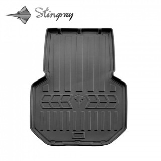 Guminis bagažinės 3D kilimėlis TESLA Model S 2012-2021 ( trunk 2WD) / 6050061 / paaukštintais kraštais