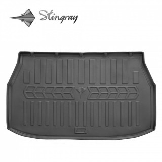 Guminis bagažinės 3D kilimėlis TOYOTA C-HR EV 2019-> / 6022141 / paaukštintais kraštais