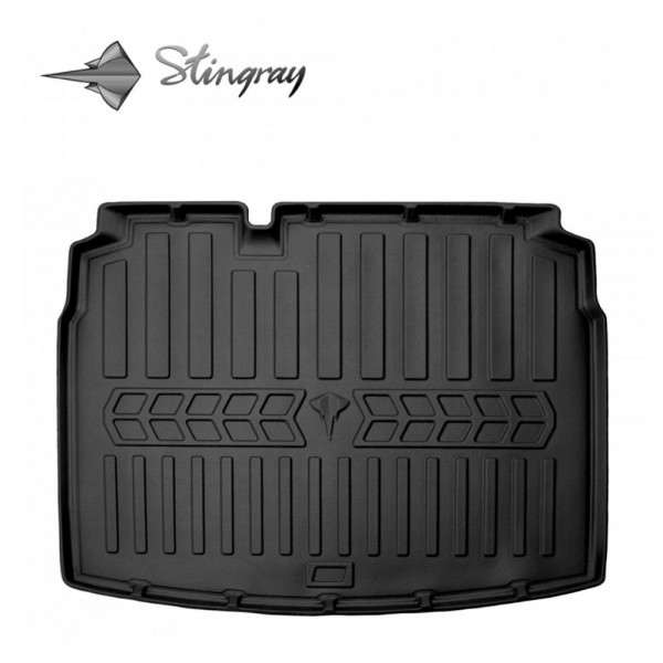Guminis bagažinės 3D kilimėlis VOLKSWAGEN Golf VI 2008-2012 (hatchback, lower boot) / 6024411 / paaukštintais kraštais