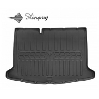 Guminis bagažinės 3D kilimėlis VOLKSWAGEN ID.3 2020-> (not adjustable floor) / 6024281 / paaukštintais kraštais