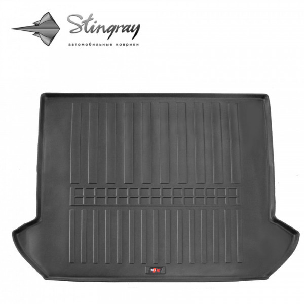 Guminis bagažinės 3D kilimėlis VOLVO XC90 2002-2014, (5 seats) / 6037031 / paaukštintais kraštais
