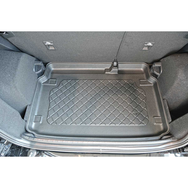 Guminis bagažinės kilimėlis Ford Ecosport 2018-> (apatinė dalis / vieno lygio bagažinė)