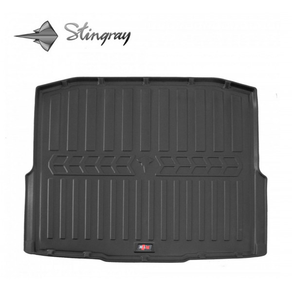 Guminis bagažinės kilimėlis SKODA Octavia III A7 2013-2020 (universalas, without niches)