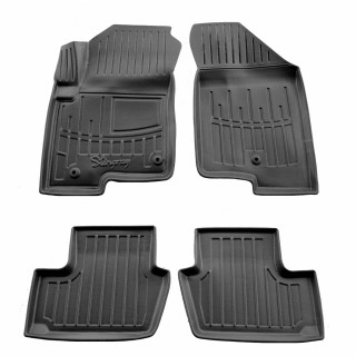 JEEP Patriot 2007-2016, 4 pc. (2 clips on FL) Stingray 3D salono kilimėliai