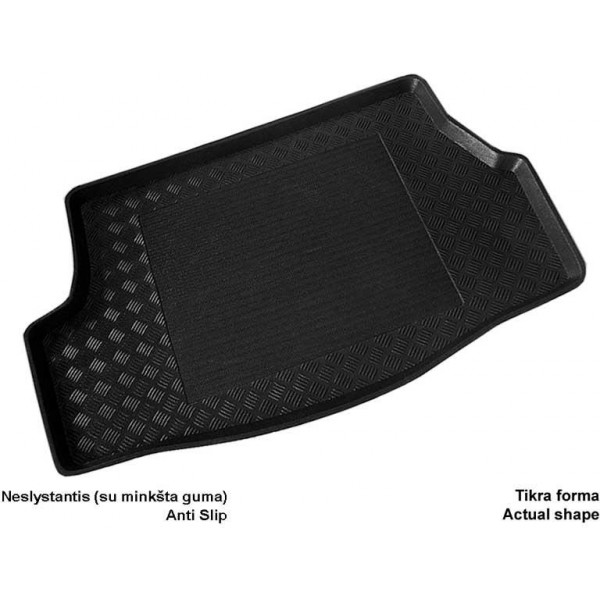 Nissan Almera N16 sedanas 2000-2005 Mix-plast bagažinės kilimėlis