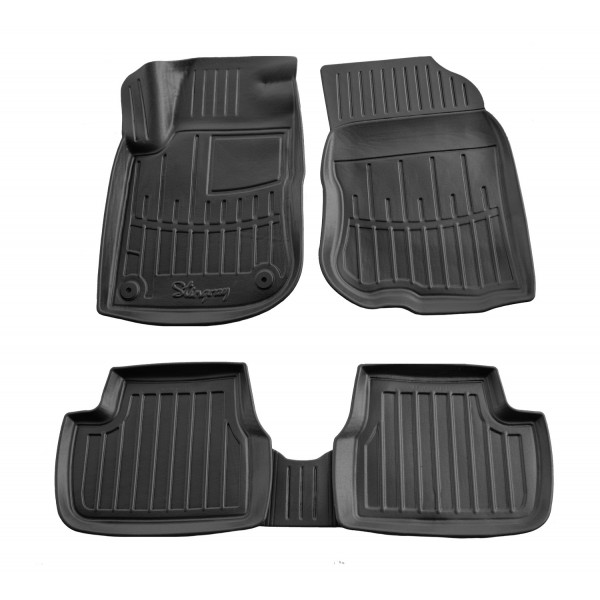 PEUGEOT 2008 2013-2019, 5 pc. Stingray 3D salono kilimėliai