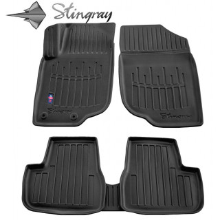 PEUGEOT 207 2006-2012, 5 vnt. Stingray 3D salono kilimėliai