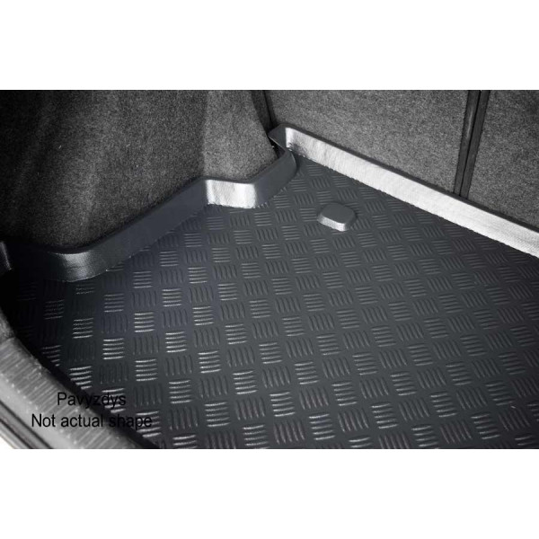 Kia Carens 7 vietų 2013-> Mix-plast bagažinės kilimėlis