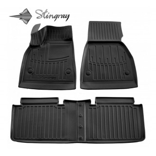 TESLA Model S 2012-2021, 4 pc. Stingray 3D salono kilimėliai