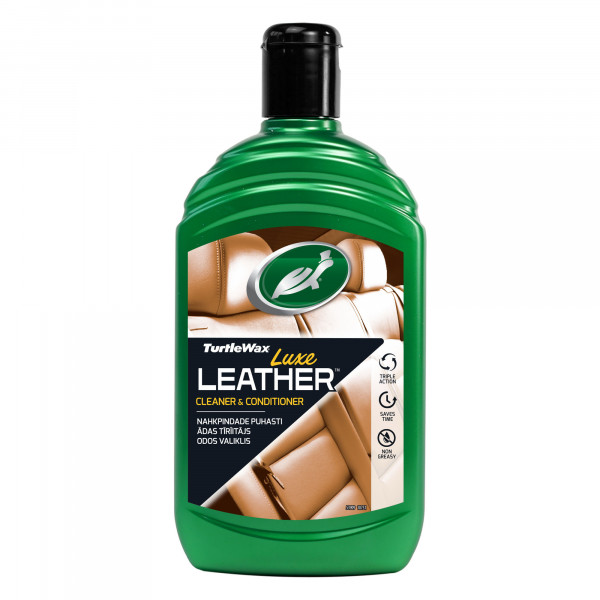 TURTLE WAX Luxe Leather Cleaner&Conditioner, odos valiklis-kondicionierius, 500 ml