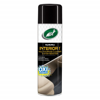 TURTLE WAX Multi-purpose Cleaner&Stain remover Interior 1, vidaus valiklis - putos, 400 ml