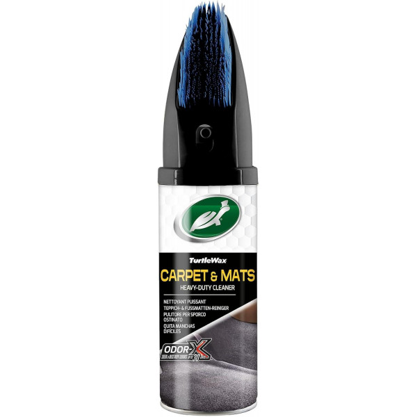 TURTLE WAX Power Out Carpets&Mats + Odor-X, kilimėlių ir užtiesalų valiklis su kvapo blokavimo technologija, 400 ml