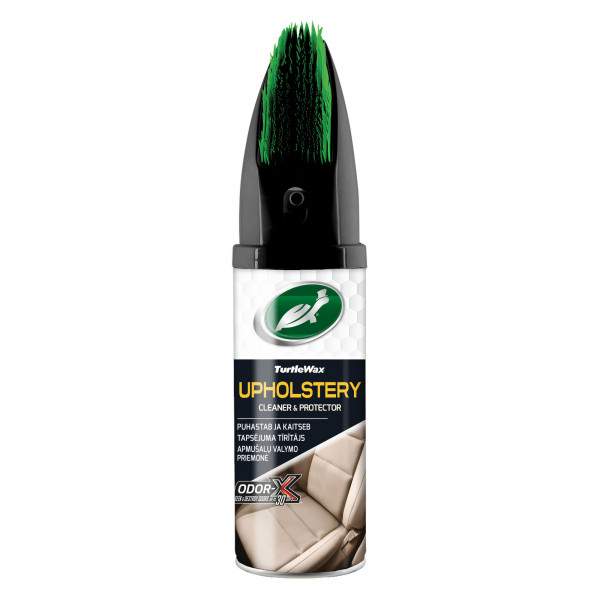TURTLE WAX Power Out Upholstery With Odor-X, apmušalų valiklis ir apsaugos priemonė, 400 ml