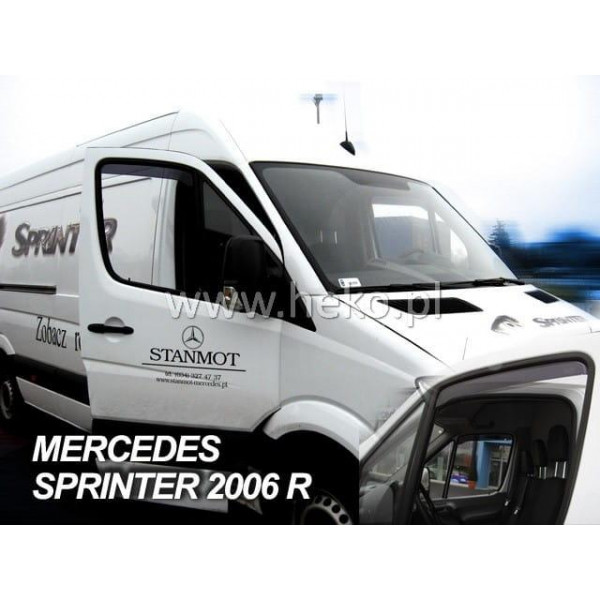 Langų deflektoriai Mercedes Benz Sprinter W906 2006-2018 / 2 vnt. (Priekiniai)